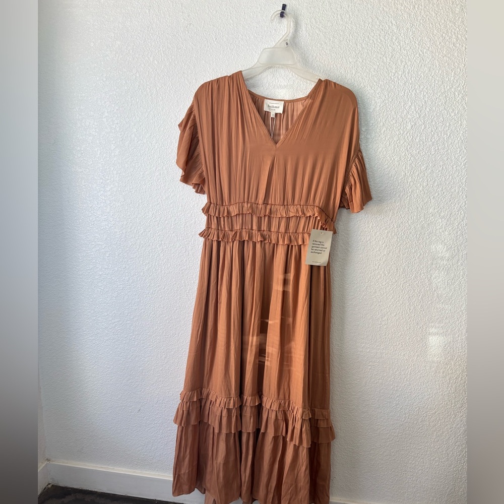 Peach Dress